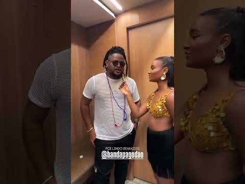 Jeferson Nescau da entrevista falando sobre o evento na cidade de Igrapiúna Bahia banda pagodão