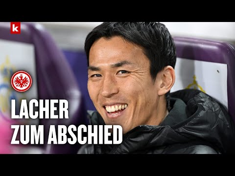 Video Thumbnail: Hasebe grinst über Karriereende: "Fußballspielen kann ich auch mit meinen Kindern!"