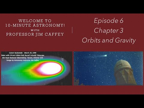 10-Minute Astronomy!  Episode 6, Chapter 3 Orbits and Gravity