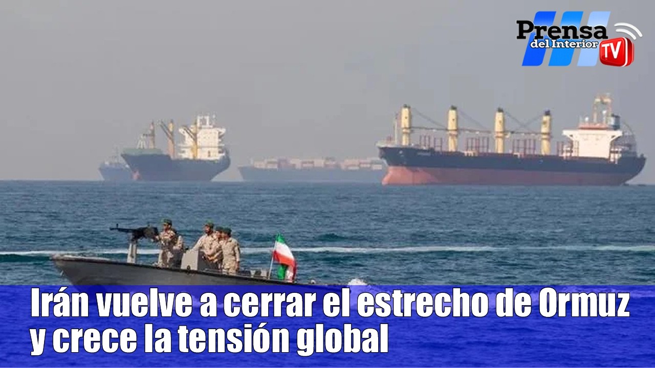 Irán cierra el estrecho de Ormuz: tensión global y alerta energética