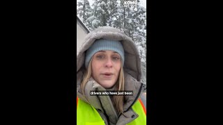 Heavy snow in the mountains forces I-90 to close in both directions