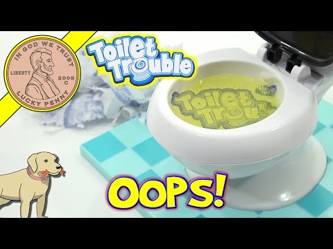 Toilet Trouble Family Game - If It's Yellow Let It Mellow! Butch Goes #1