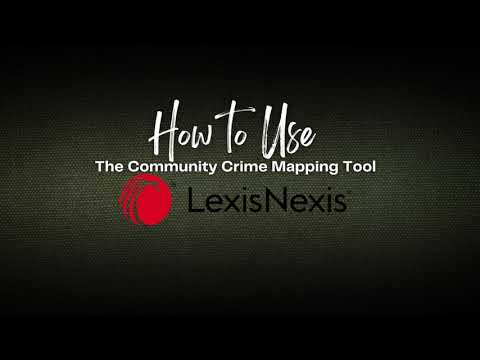 New Community Crime Map