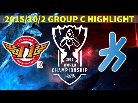 SKT vs H2K Highlight 2015 LOL World Championship