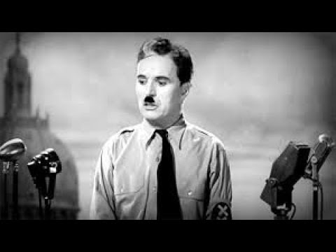 Charlie Chaplin - The Great Dictator - Kinetic Typography