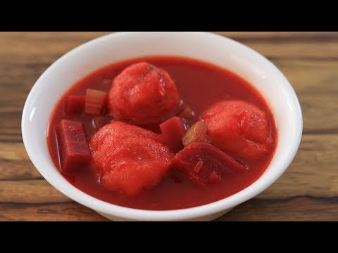 Beetroot Kubbeh Soup Recipe