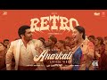 RETRO Anarkali Lyrical Video Hindi Suriya Karthik Subbaraj Pooja Hegde Santhosh Narayanan
