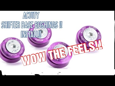 Acuity shifter base bushing install! 9th Gen honda civic si!