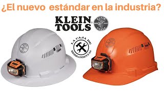 NUEVOS Cascos de Klein Tools Te dolerá el codo pero no la cabeza