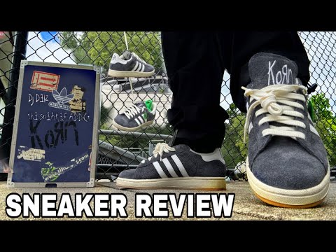 Korn adidas Originals Campus 2 Follow The Leader Sneaker Review On Feet #numetal