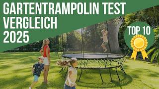 Gartentrampolin Test & Vergleich 2025: Kinetic, Kesser, Songmics, Ultrasport, Exit, Hudora & mehr