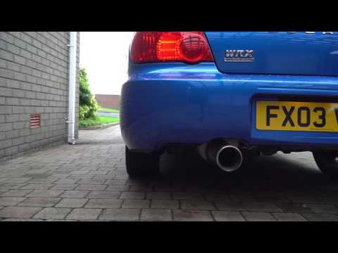 2003 Subaru Impreza WRX STI - Prodrive Exhaust Sound