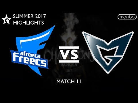 AFS vs SSG All Games Highlights LCK Summer 2017 Afreeca Freecs vs Samsung Galaxy LoL eSports