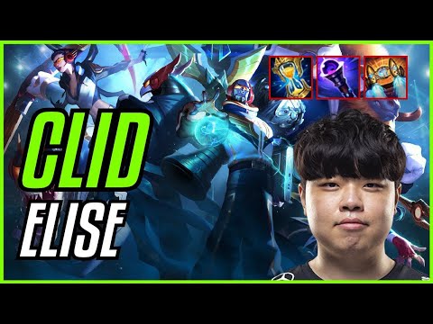 CLID - ELISE vs RUMBLE JUNGLE - KR CHALLENGER - PATCH 11.11