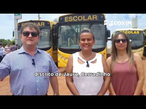Prefeitura de Coxim locou 5 ônibus para atender os alunos da rede municipal de ensino