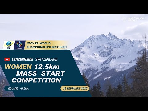 Biathlon World Championship 2025, Race 11, Mass Start Women, Lenzerheide, Switzerland