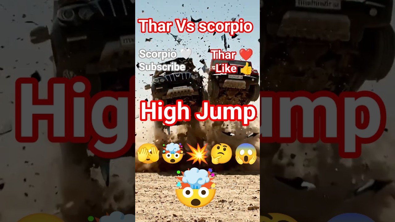 Thar Vs scorpio #_tochan 💸💸🔥💥🤙🤙🤙🤙😱😱