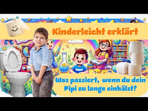 Was Passiert, Wenn Du Dein Pipi Zu Lange Einhälst? Kinderleicht Erklärt! #erklärung #kids #health