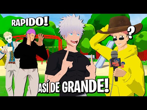 ITADORI y GOJO juegan a SOLO RESPUESTAS INCORRECTAS | Jujutsu Kaisen VR