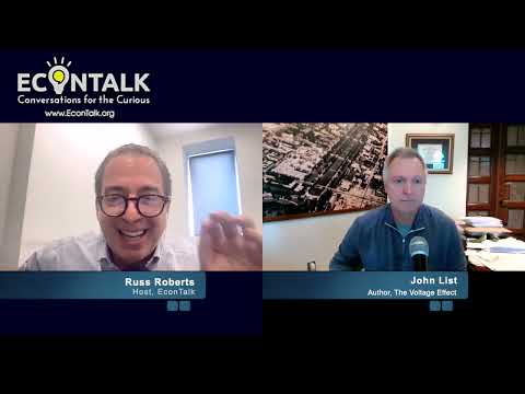 John List on Scale, Uber, and the Voltage Effect 7/25/22