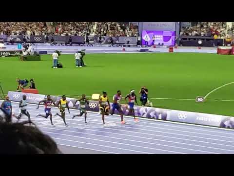 Noah Lyles wins 100m Final at the Paris 2024 Olympic Games