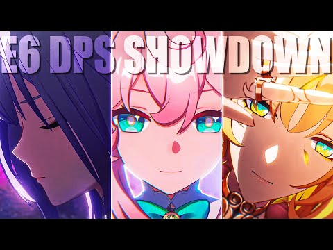 E6 Castorice vs E6 Hyacine vs E6 Aglaea - HSR DPS Showdown!