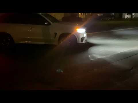 X5m Fi exhaust catless downpipes hard acceleration