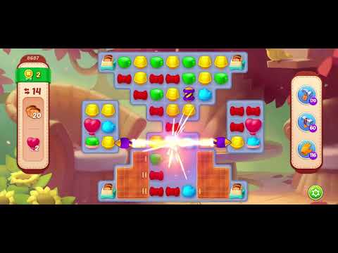 Homescapes Level 8687 夢幻家園 第8687關