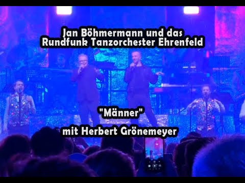 Jan Böhmermann, RTO Rundfunk Tanzorchester Ehrenfeld in Bochum  "Männer" mit Herbert Grönemeyer LIVE