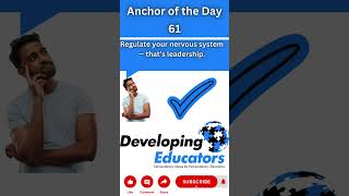 Regulate your system - Anchor of the Day 61 #nugget