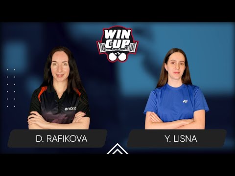 14:30 Diana Rafikova - Yaroslava Lisna 17.07.2025 WINCUP Women Professional. TABLE 1