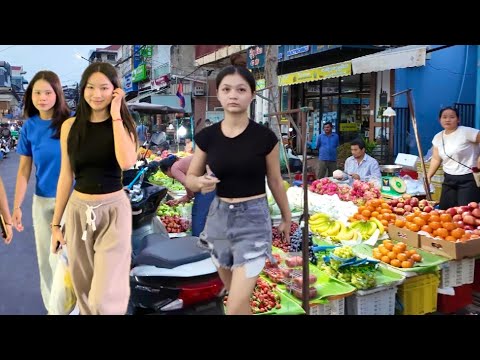 Cambodia Tour 2026 - Evening Walking Tour in Toul Tom Poung Food Market, Phnom Penh City