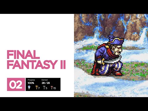 Final Fantasy 2 Pixel Remaster Platinum Trophy Guide 02 / Semitt Falls - Kashuan Keep