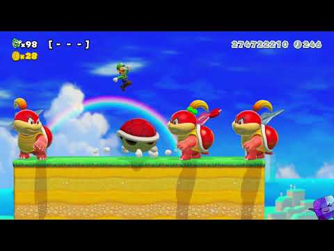 Super Mario Maker 2 🔧 Endless Challenge with Luigi 9809 - 9816