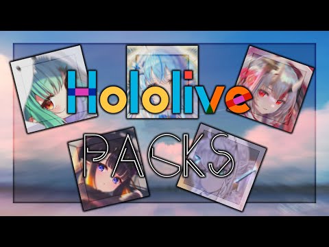 Top 5 Hololive Recolor Texture Packs | 5 Hololive Recolor Packs!