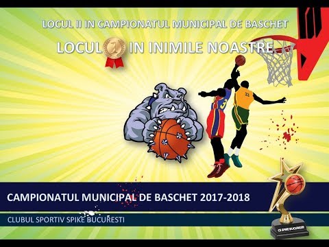 CS SPIKE BUCURESTI - HISTORY OF THE BASKETBALL SEASON 2017-2018 (HD Version)