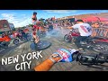 Riding In CRAZIEST Block Party In Brooklyn