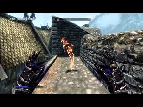 Skyrim-Conjuration Boosting Technique