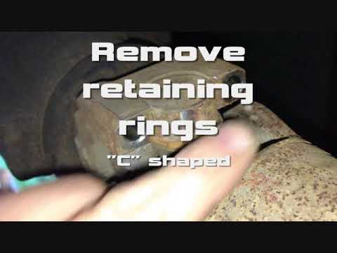 GMC Sierra DIY Drive Shaft Removal