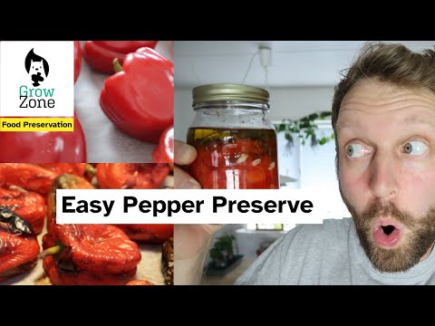 How to Preserve Bell Peppers in Oil - Italian recipe, Step by step, Very easy