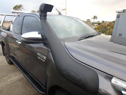 Toyota Hilux 2015+ Safari Snorkel fitting