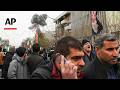 Video Shows Airstrike Hitting Iran As Thousands Celebrate Quds Day