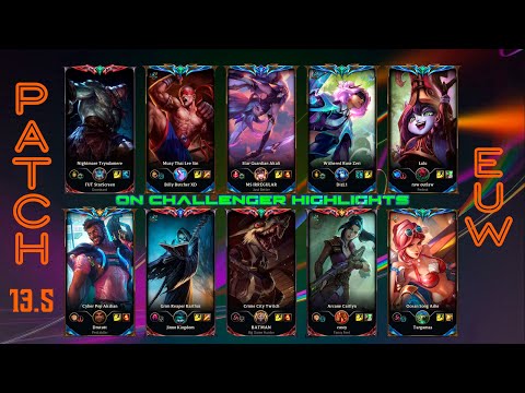 EUW Challenger Match #598 Patch 13.5 [FUT StarScreen, G2 Yike, IZI DizL, HRTS Flakked, XL Targamas]