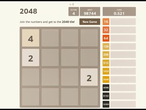 2048- Lowest ever score!
