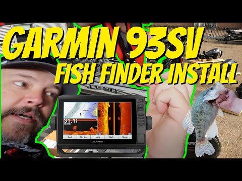How To Install Your New Garmin ECHOMAP - ECHOMAP UHD / GPSMAP / LIVESCOPE Fish Finder on a Boat!