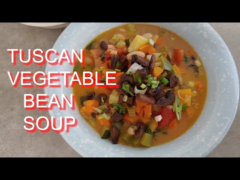 YouTube video about Ellie's Tuscan Vegetable Soup