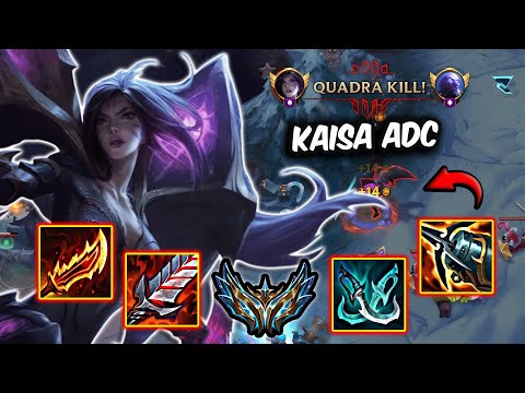 Kaisa vs Jhin ADC ( 15/1/4 ) Korea Challenger 1296 LP | Patch 25.24