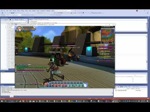 Rendering characters as voxels of various sizes.