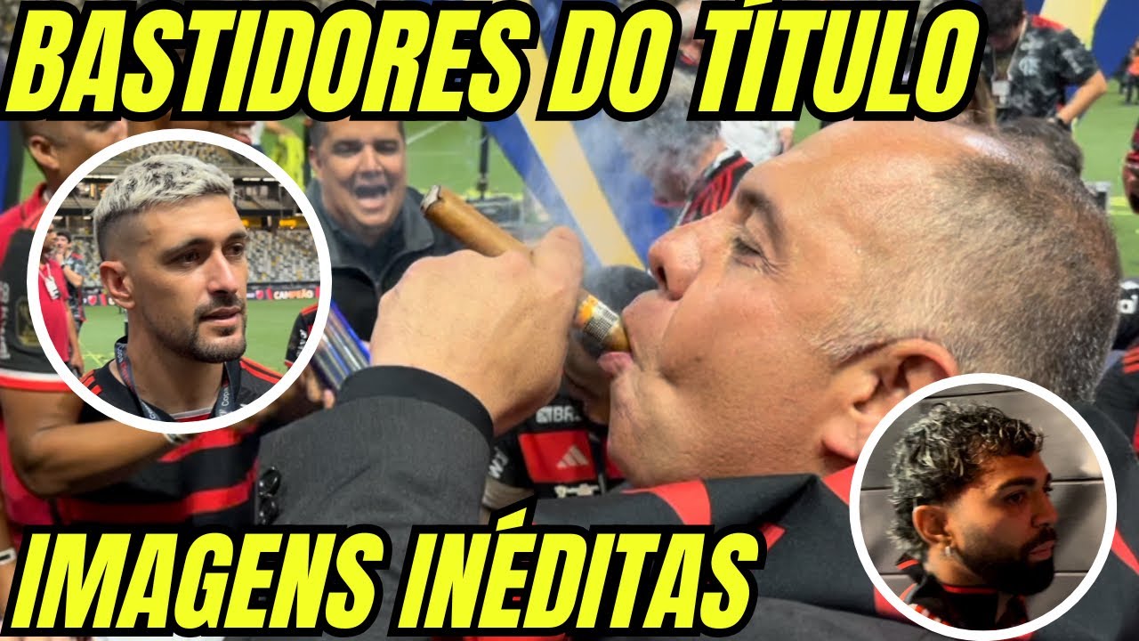 BASTIDORES DA FESTA DO TÍTULO DO FLAMENGO! IMAGENS INÉDITAS! LANDIM SOBRE GABIGOL: “NÃO SEI DE NADA”