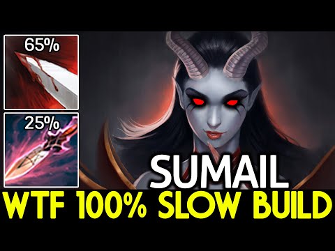 SUMAIL [Queen of Pain] WTF 100% Slow Build Very Annoying Dota 2
